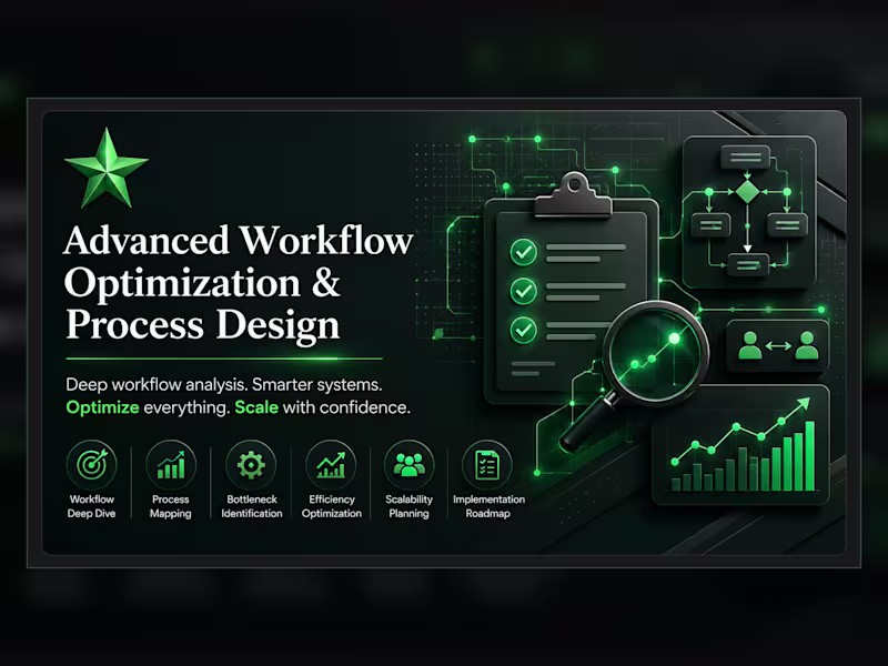 Cover image for Advanced Workflow Optimization & Process Design