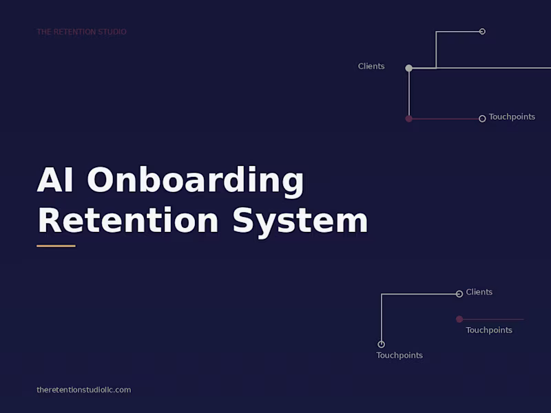 Cover image for AI-Powered Onboarding Retention System