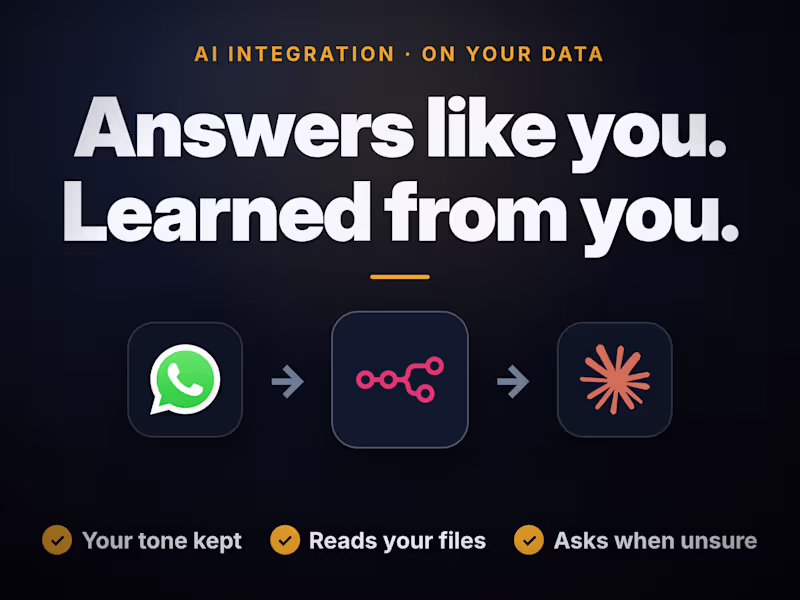 Cover image for AI integration: an assistant on your data