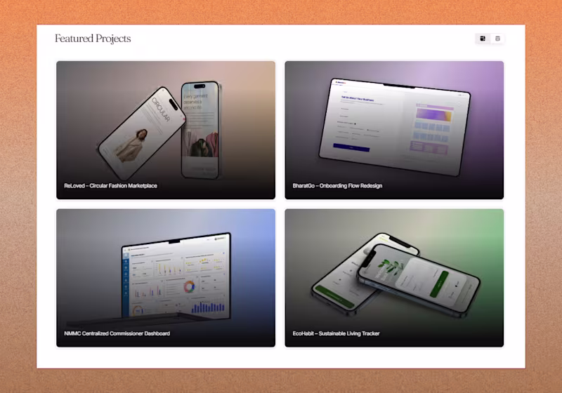 Cover image for Personal Portfolio Website — Designed