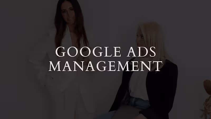 Cover image for Google Ads Management