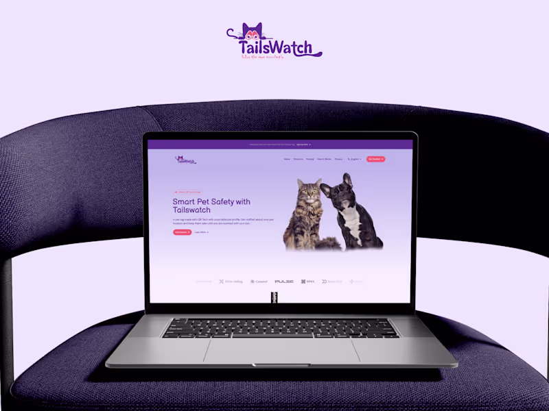 Cover image for Tailswatch: QR-Based Pet Safety SaaS