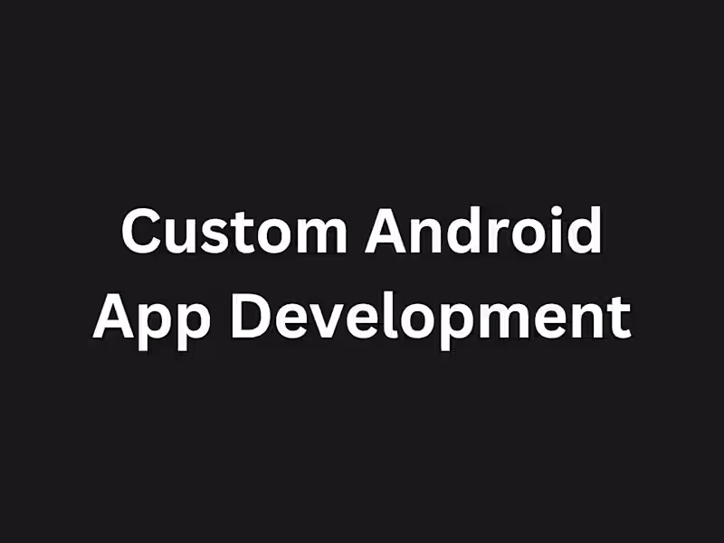Cover image for Android App Development