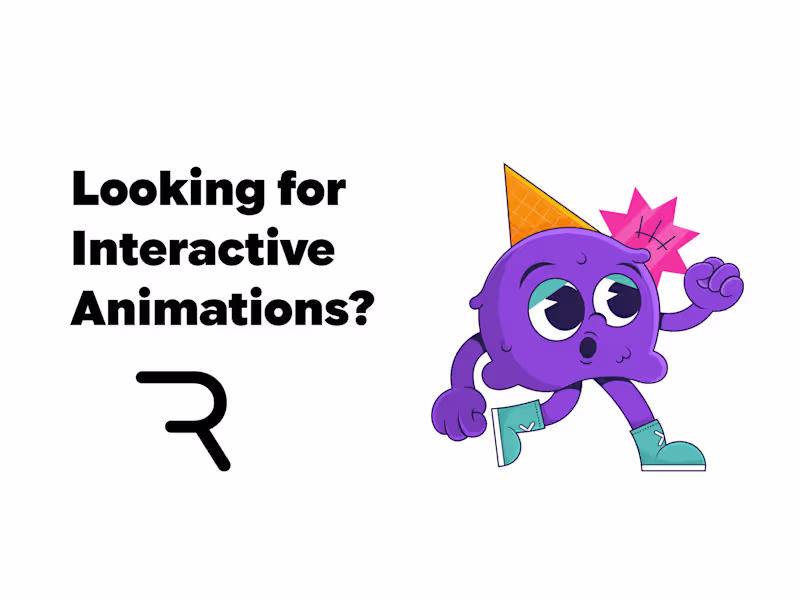 Cover image for Rive Animation for Products & Interfaces