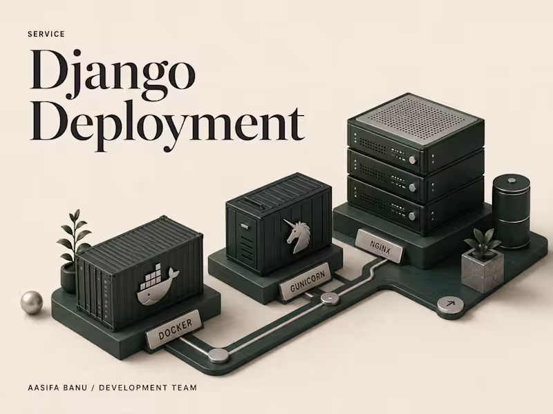 Cover image for Prepare your Django application for Docker deployment