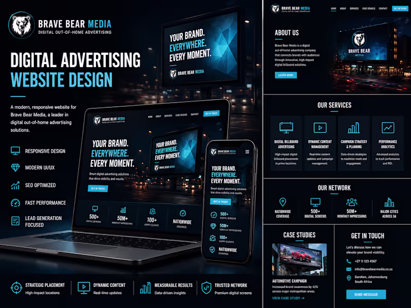 Cover image for Brave Bear Media – Digital