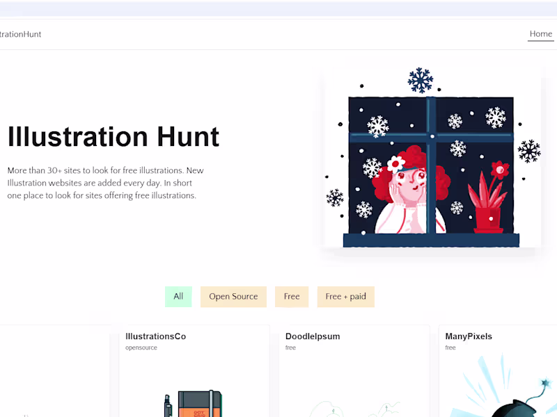 Cover image for IllustrationHunt