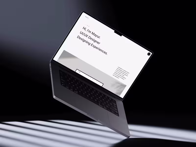 Cover image for Mayur's Portfolio