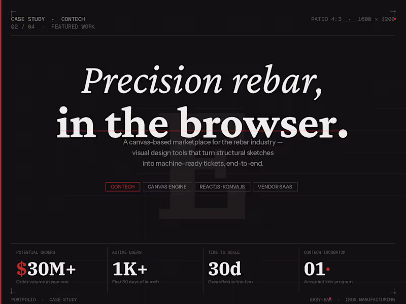 Cover image for Development of EasyBar: A Modern Marketplace for Rebar Ordering