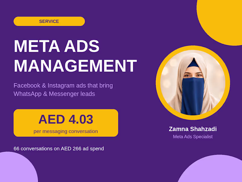Cover image for Meta Ads Setup & Management 