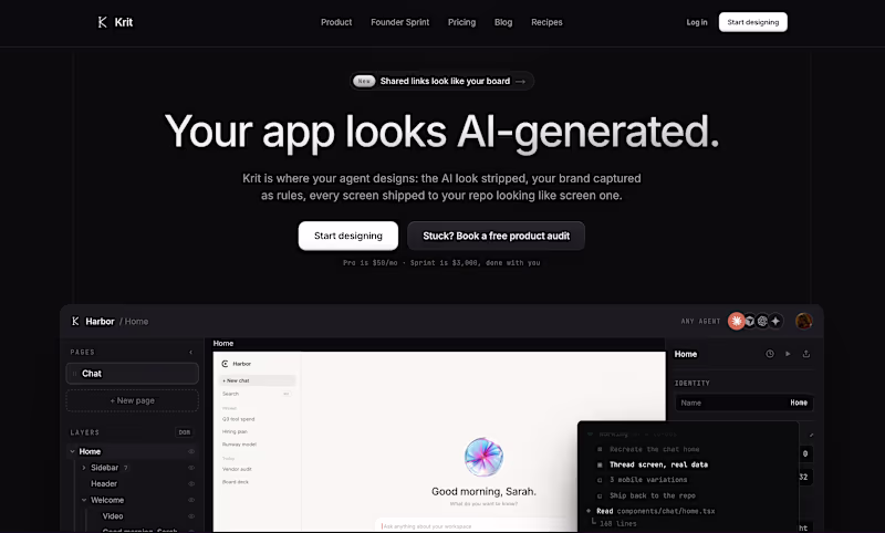 Cover image for AI Product Design & Build Sprint
