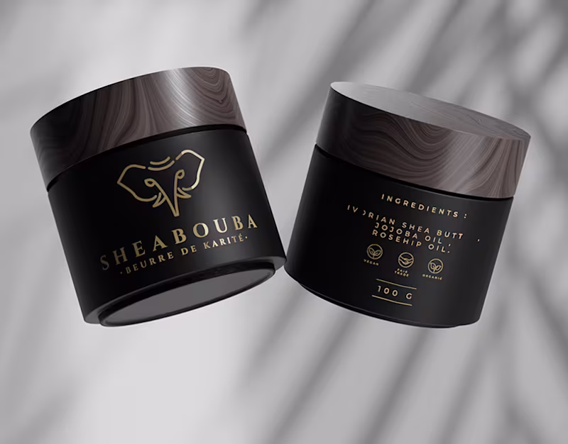 Cover image for SheaBouba 3D product commercial :: Behance