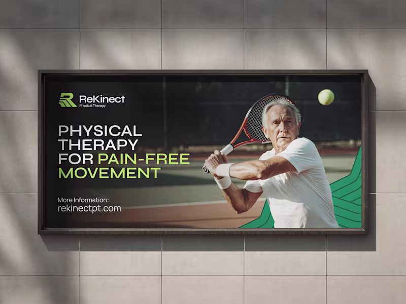 Cover image for ReKinect Physical Therapy | Brand Design