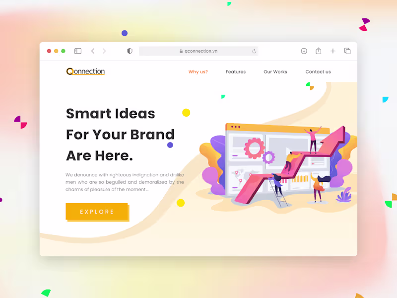 Cover image for Website Q.Connection Company
