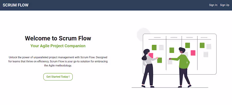 Cover image for Scrum Flow: Agile Project Management 🚀