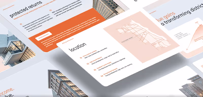Cover image for Real Estate Offering Memorandum