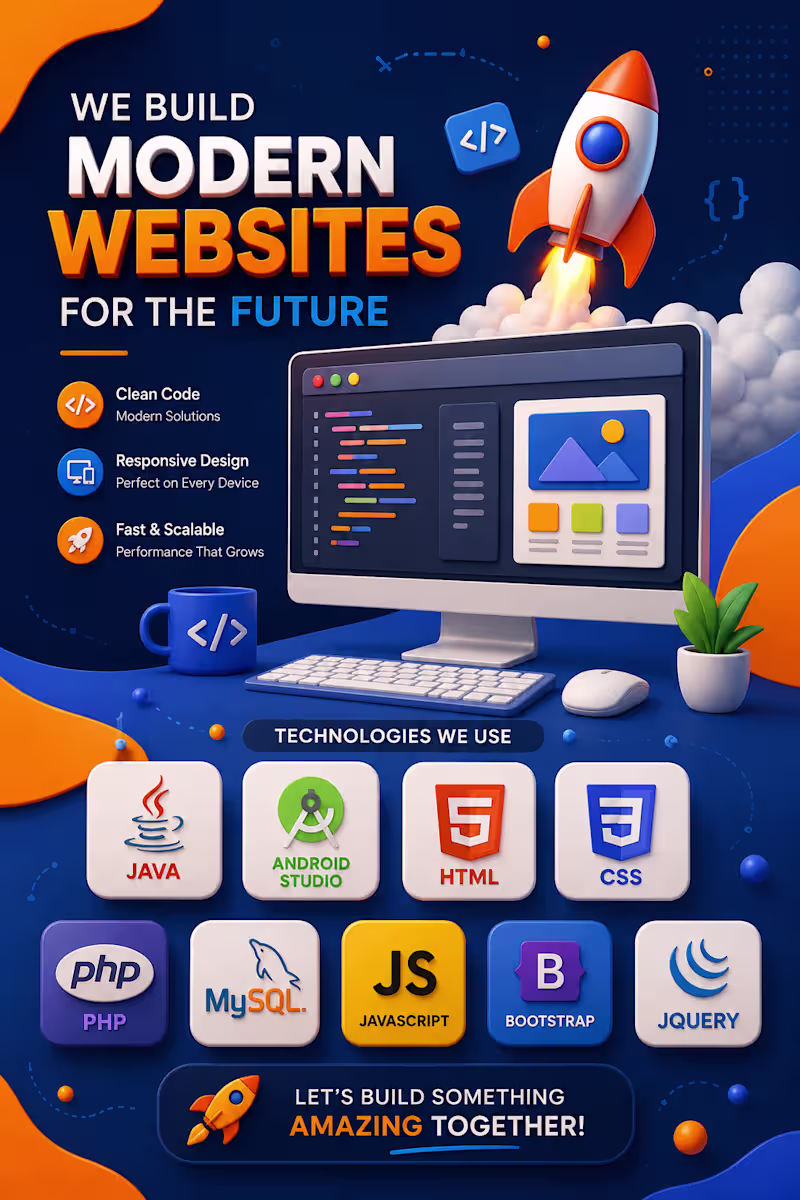 Cover image for Modern Website Design & Development
This