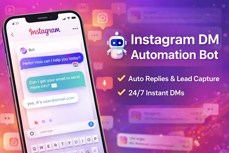 Cover image for Instagram DM Automation Bot Demo