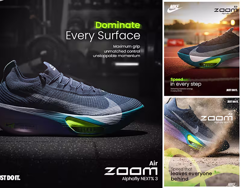 Cover image for Unstoppable Momentum: Nike Alphafly Digital Campaign