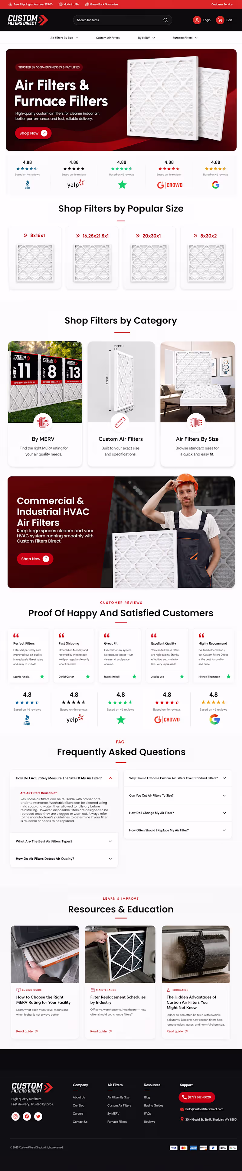 Cover image for Conversion-Focused Website Redesign