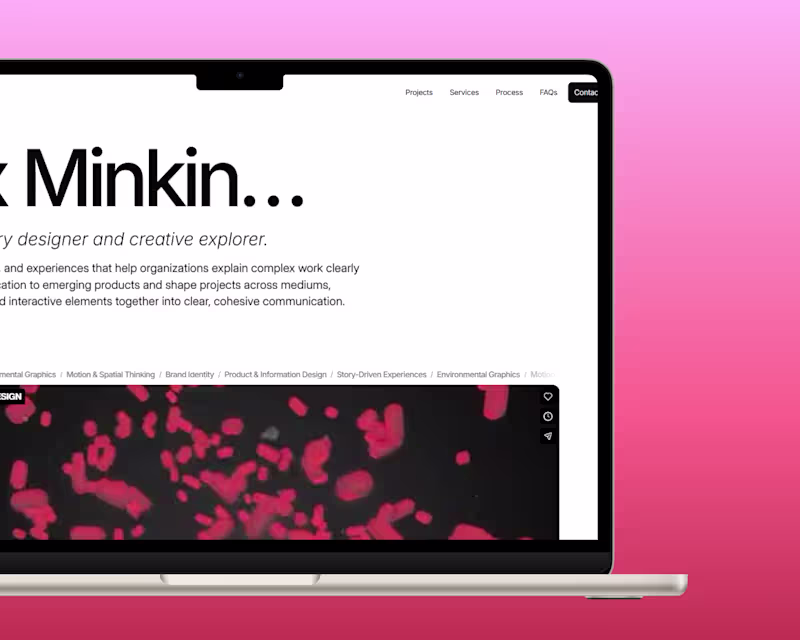 Cover image for Alex Minkin Design