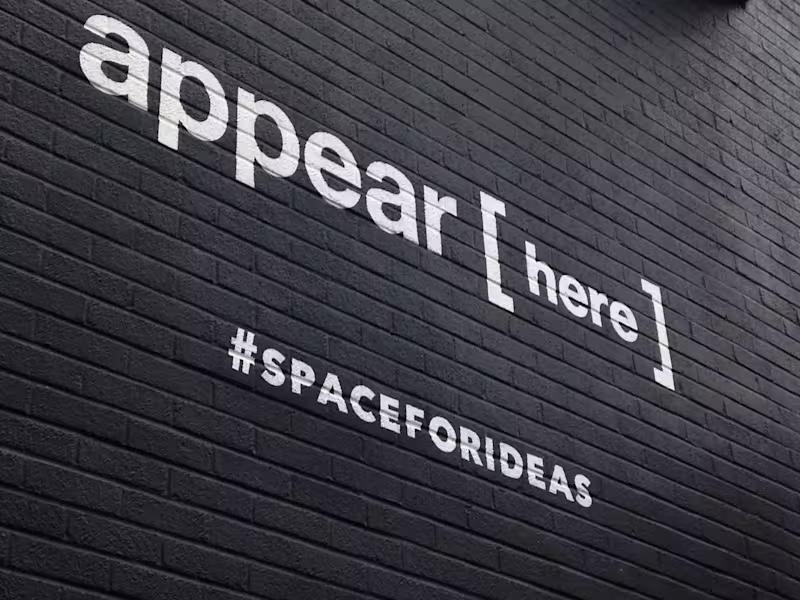 Cover image for appear [ here ] - blairjarvis.studio