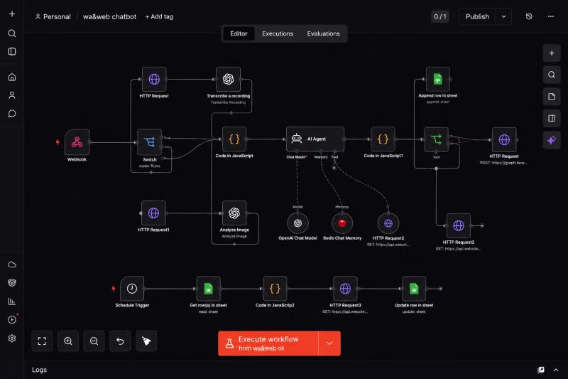 Cover image for AI Website Chatbot with Memory & Intelligent Lead Management