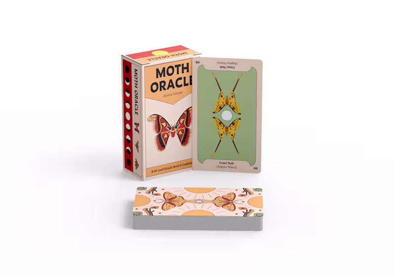 Cover image for Moth Oracle Deck Design