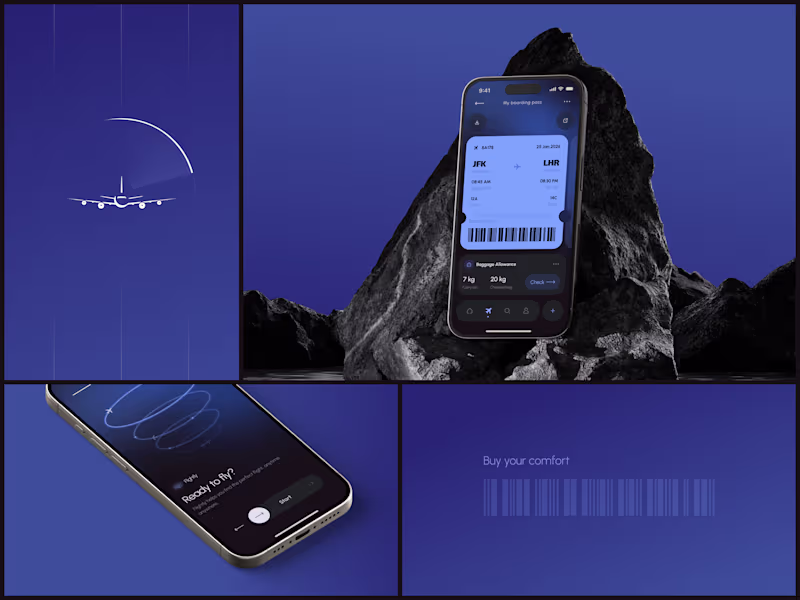 Cover image for FLIGHTLY - Travel Booking Mobile