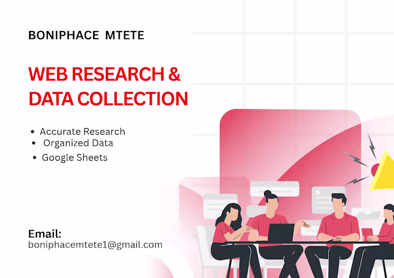 Cover image for Web Research & Data Collection