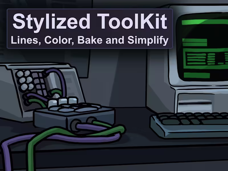 Cover image for Blender Python API Addon: Stylized