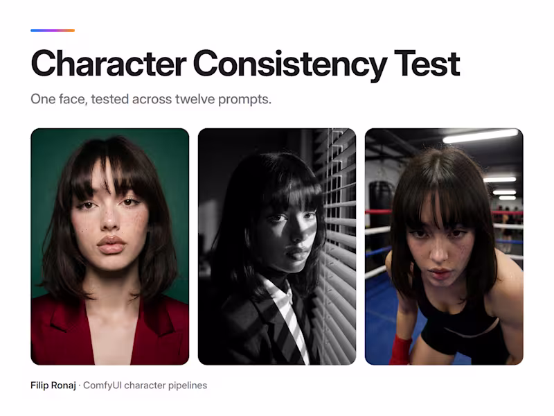 Cover image for AI Character Consistency Test: 12-Prompt Report