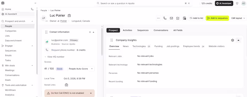 Cover image for Apollo.io is a B2B sales intelligence and data enrichment 