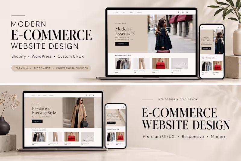 Cover image for 🛒 E-commerce Website Development
A good
