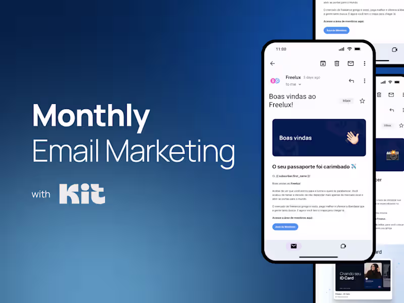 Cover image for Monthly Email Marketing with Kit