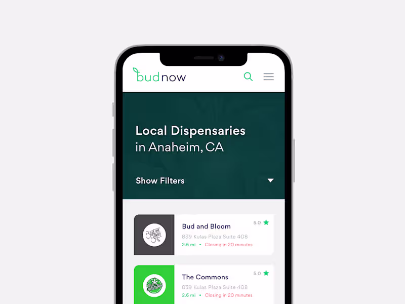 Cover image for Budnow: Cannabis Delivery Marketplace