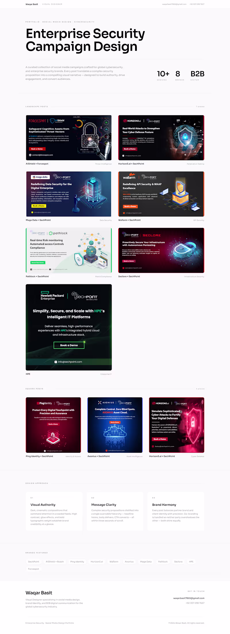 Cover image for Enterprise Cybersecurity Social Media Campaigns (B2B)