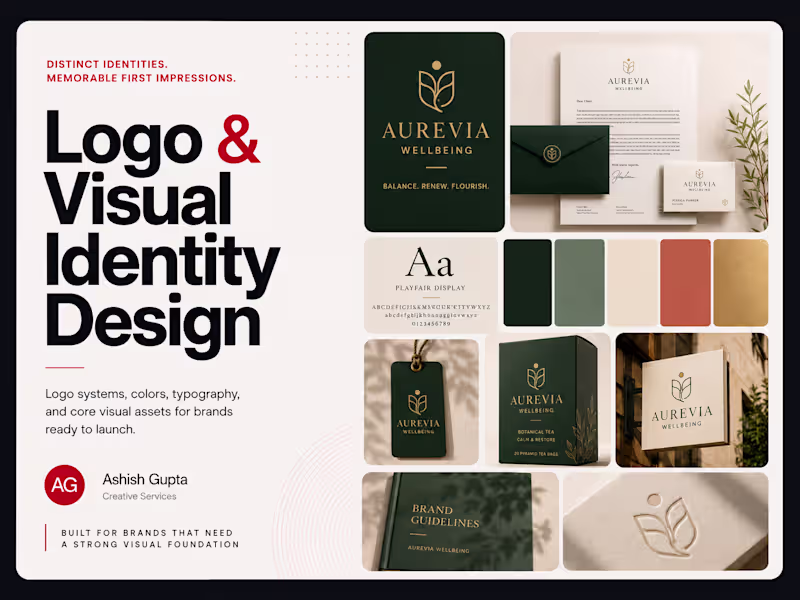 Cover image for Logo & Visual Identity Design
