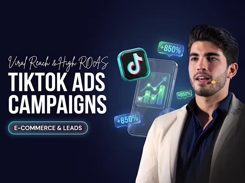 Cover image for TikTok ads campaigns for sales and leads - setup and management