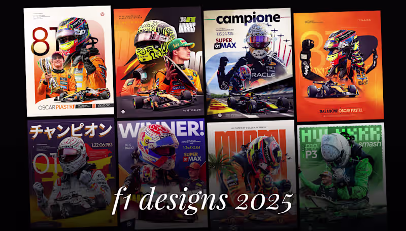 Cover image for Formula 1 Poster Series (2025)