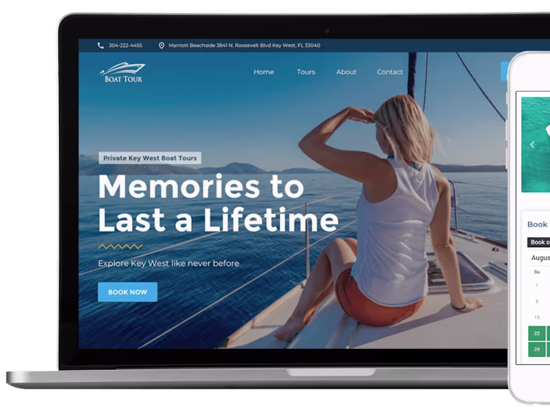 Cover image for UI/UX Design | Web App for Tour or Activity Websites
