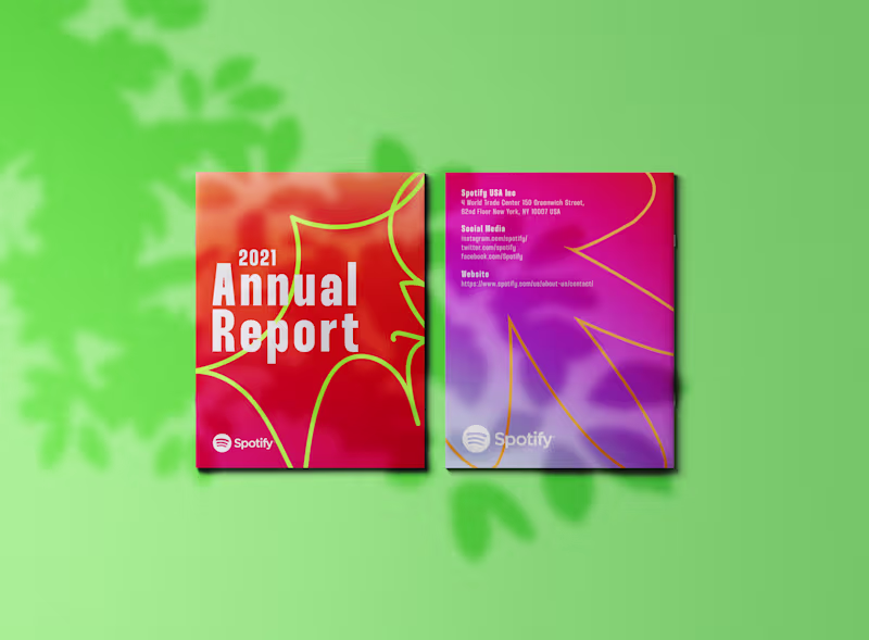 Cover image for Spotify 2021 Annual Report
