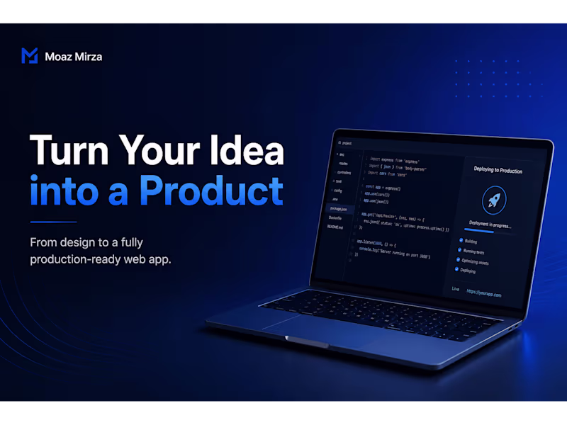 Cover image for Full-Stack Web Application Development