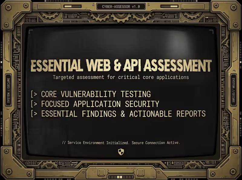 Cover image for Web/API Penetration testing & Vulnerability scan
