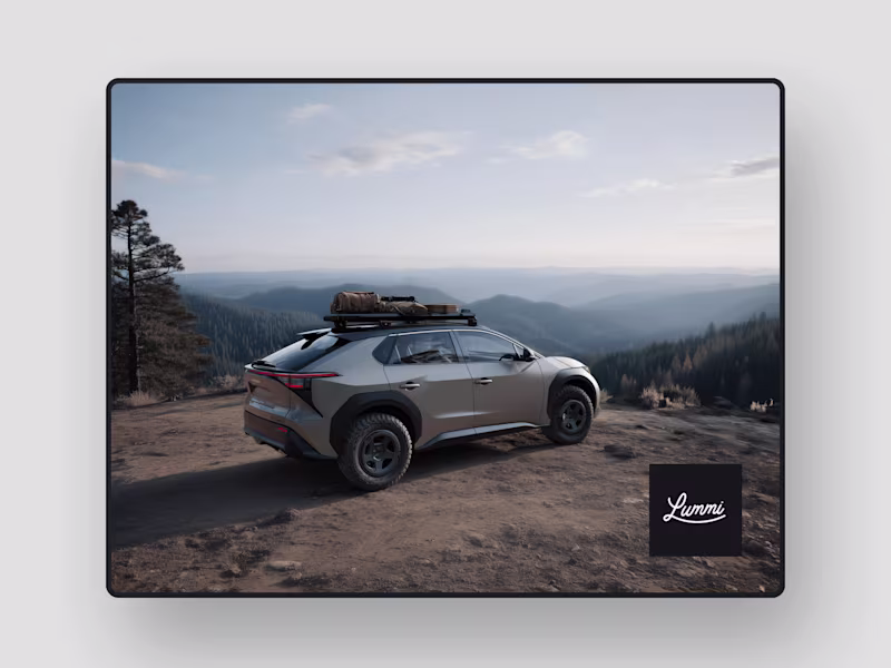 Cover image for Eco-Luxe EV: Complete Lummi AI Visual Strategy
