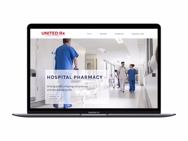Cover image for Website Design for United Rx Solutions