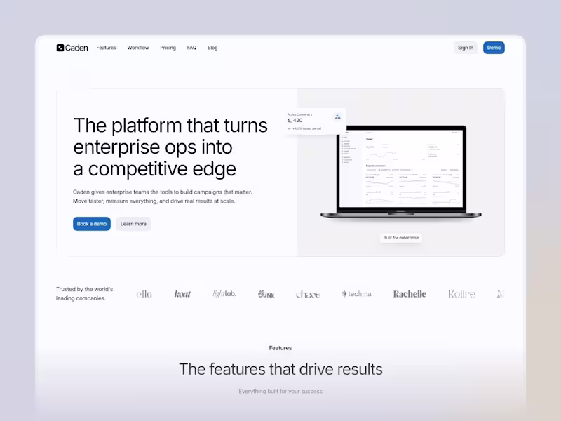 Cover image for High-Converting Landing Page