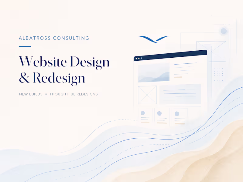 Cover image for Professional Website Design & Redesign