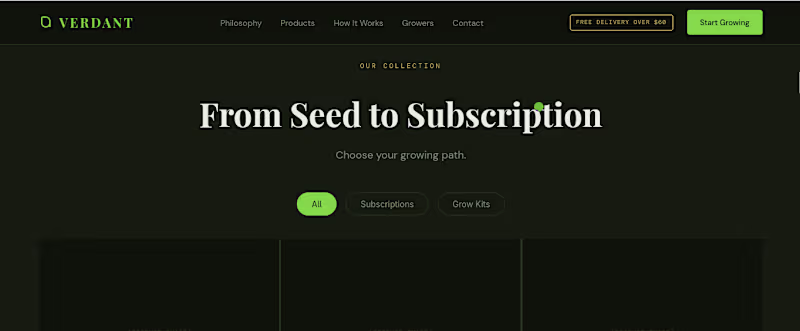 Cover image for Introducing Verdant UI

A shop for