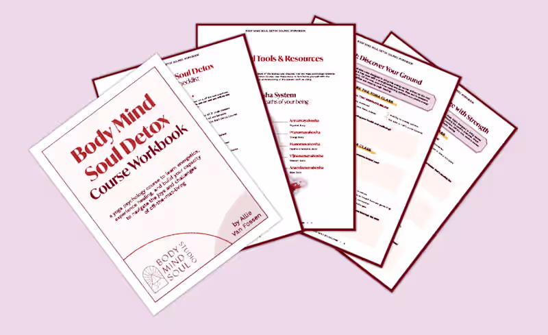 Cover image for Body Mind Soul Yoga Studio Workbooks